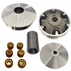 EMBREAGEM PRIMARIA COMPLETA P/ MOTO SUZUKI BURGMAN AN 125 06/10 - CARBURADA (4 PECAS + ROLETES)