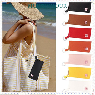 Bolsa De Óculos De Sol Multicolor , Durável Com Armazenamento Chaveiro , Pendurados De Cor Sólida