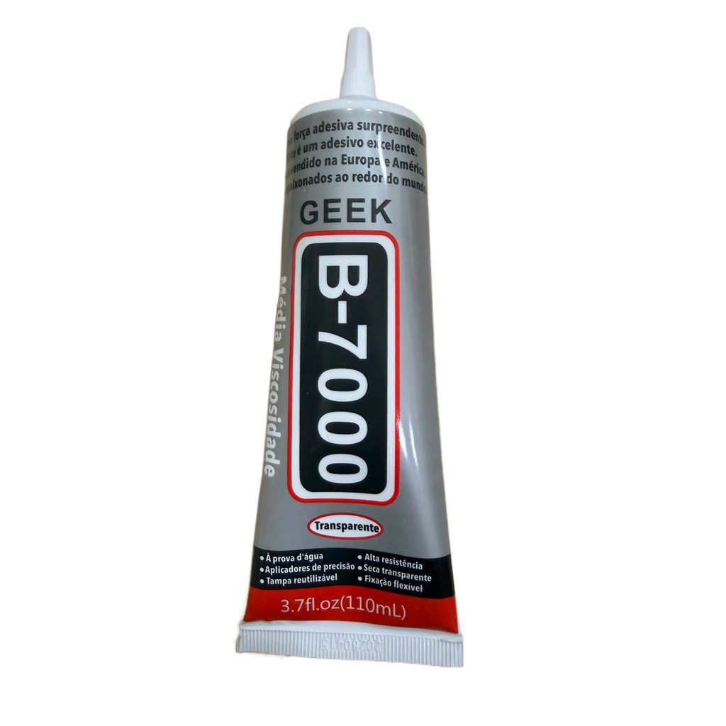 Cola Fixar Telas e Componentes B7000 110 ml Transparente