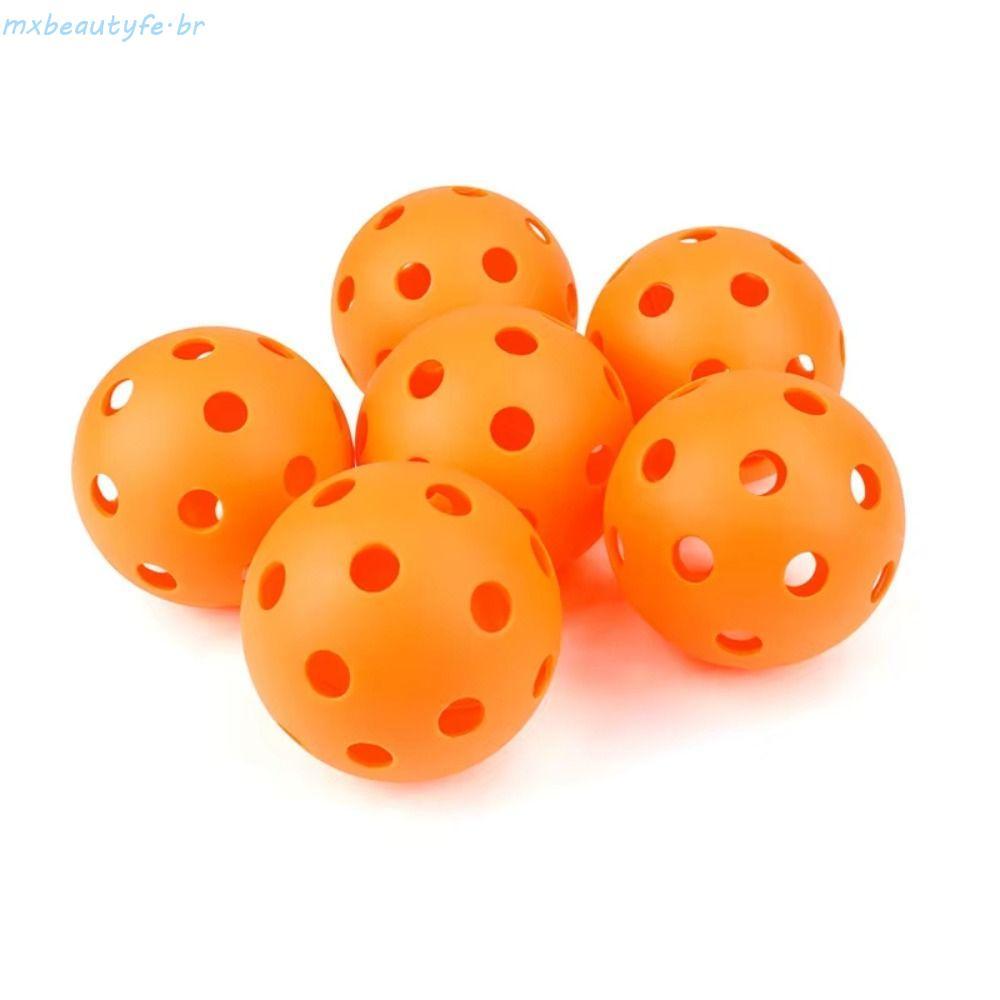 Bolas De Pickleball Internas MXBEAUTYFE , Saco De Malha De Armazenamento , Salto Alto , 26 Furos , Colorido