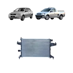 RADIADOR MONTANA 1.0 1.4 1.8 MANUAL COM E SEM AR 2003 2004 2005 2006 2007 2008 2009