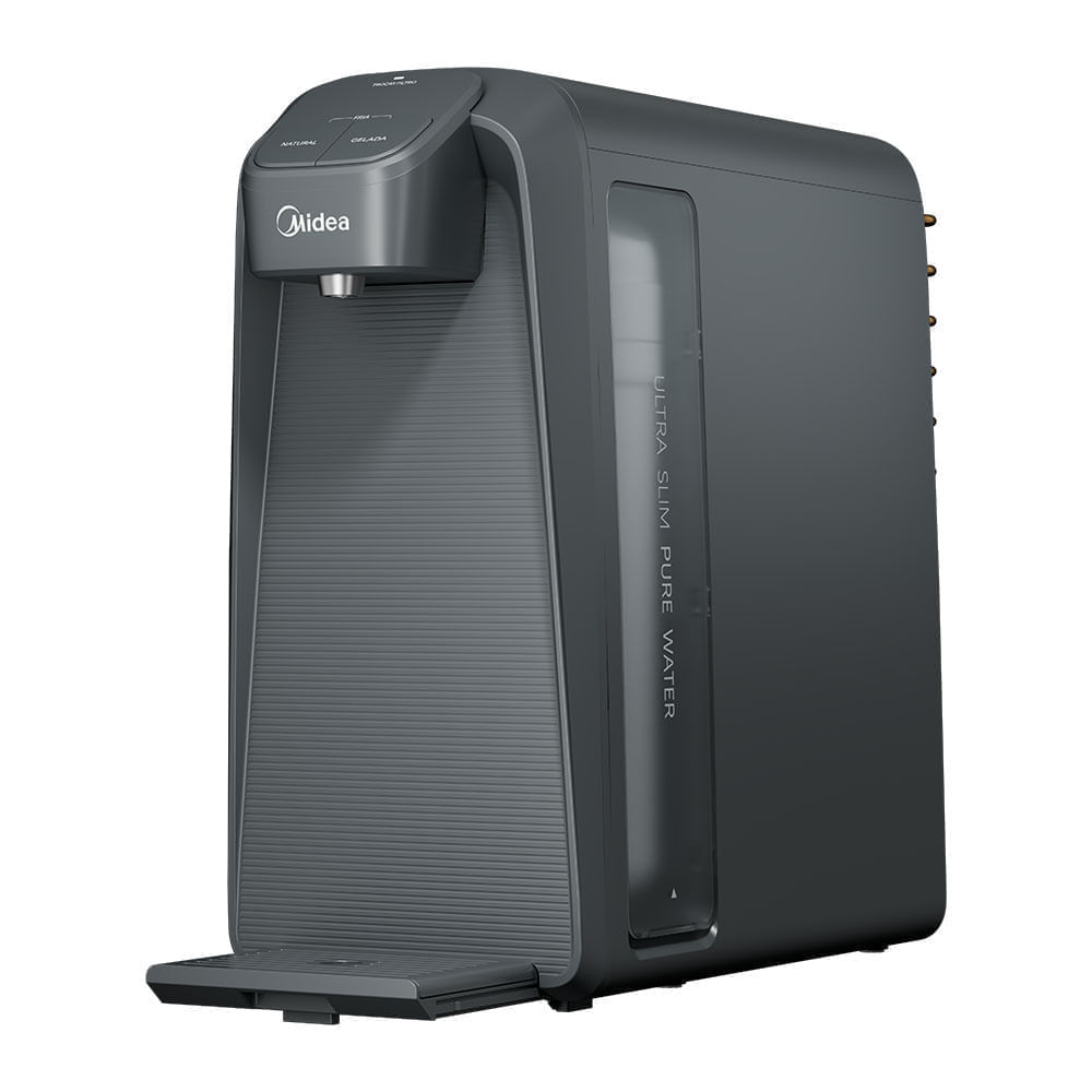 Purificador de Água Slimpure com Compressor Cinza Midea