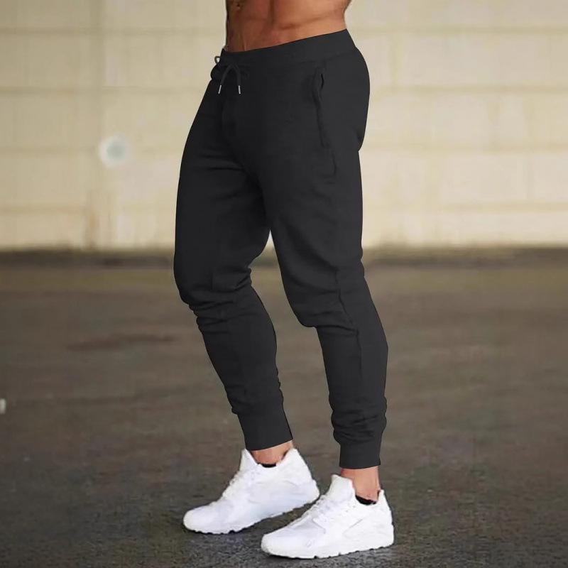 Homens Jogging Leggings verão Material fino solto esportes lazer estilo europeu americano