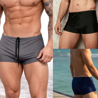 Sunga Masculina Boxer Forrada Com Proteção