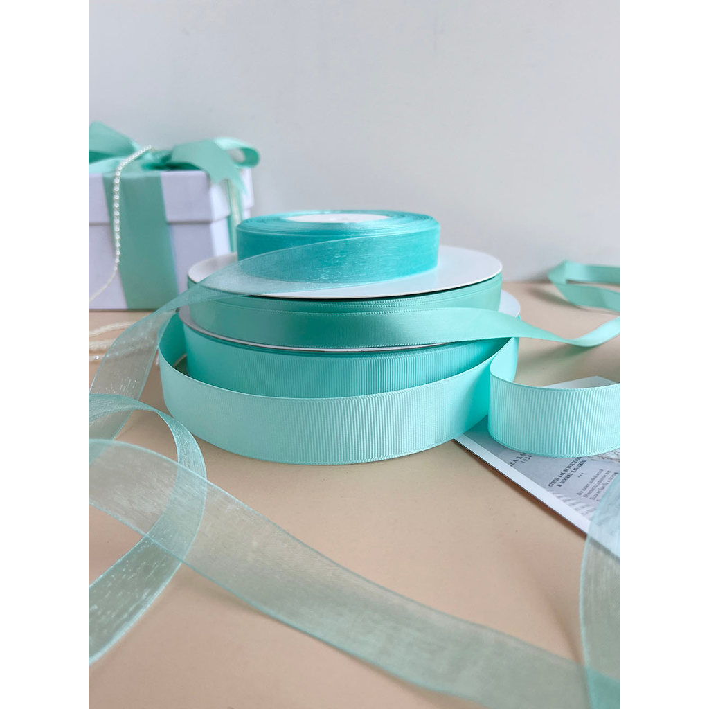 Fita azul Tiffany Fita Tiffany Fita de embalagem Fita de casamento Fita de renda Fita Tiffany