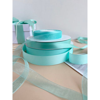 Fita azul Tiffany Fita Tiffany Fita de embalagem Fita de casamento Fita de renda Fita Tiffany