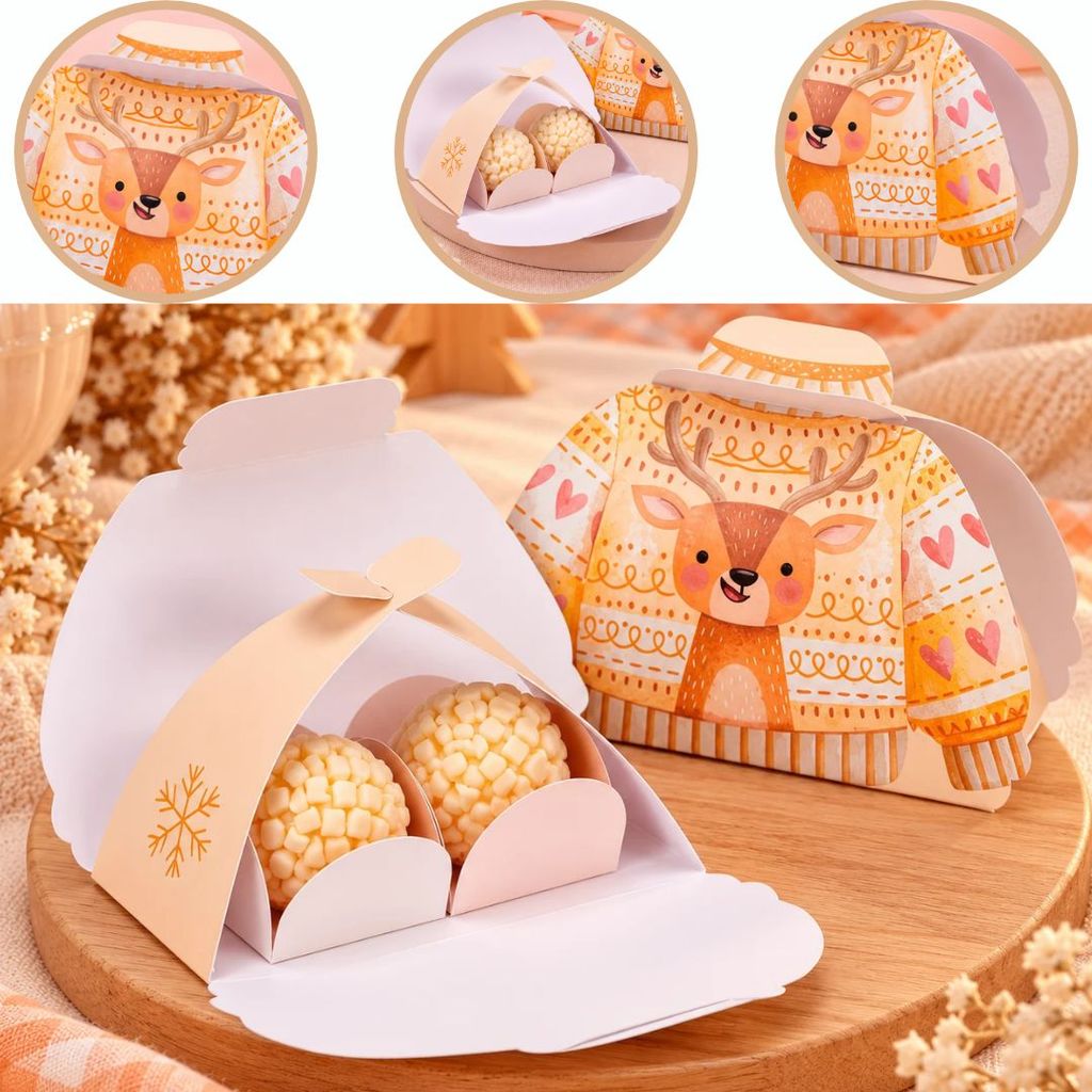 10 LEMBRANCINHA 7X5X10CM SUÉTER RENA 6389 (JANGO NATAL 2026)