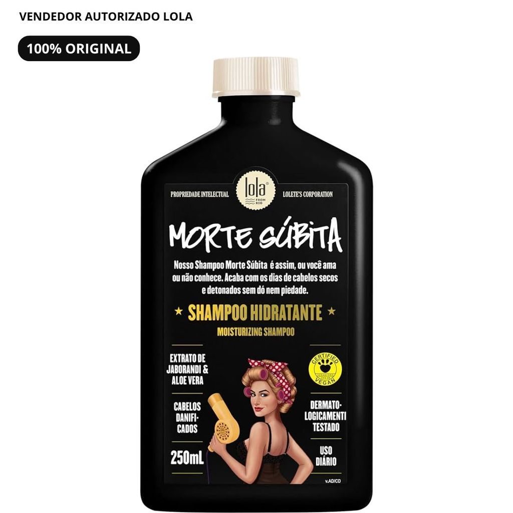 Shampoo Morte Súbita Lola Cosmetics