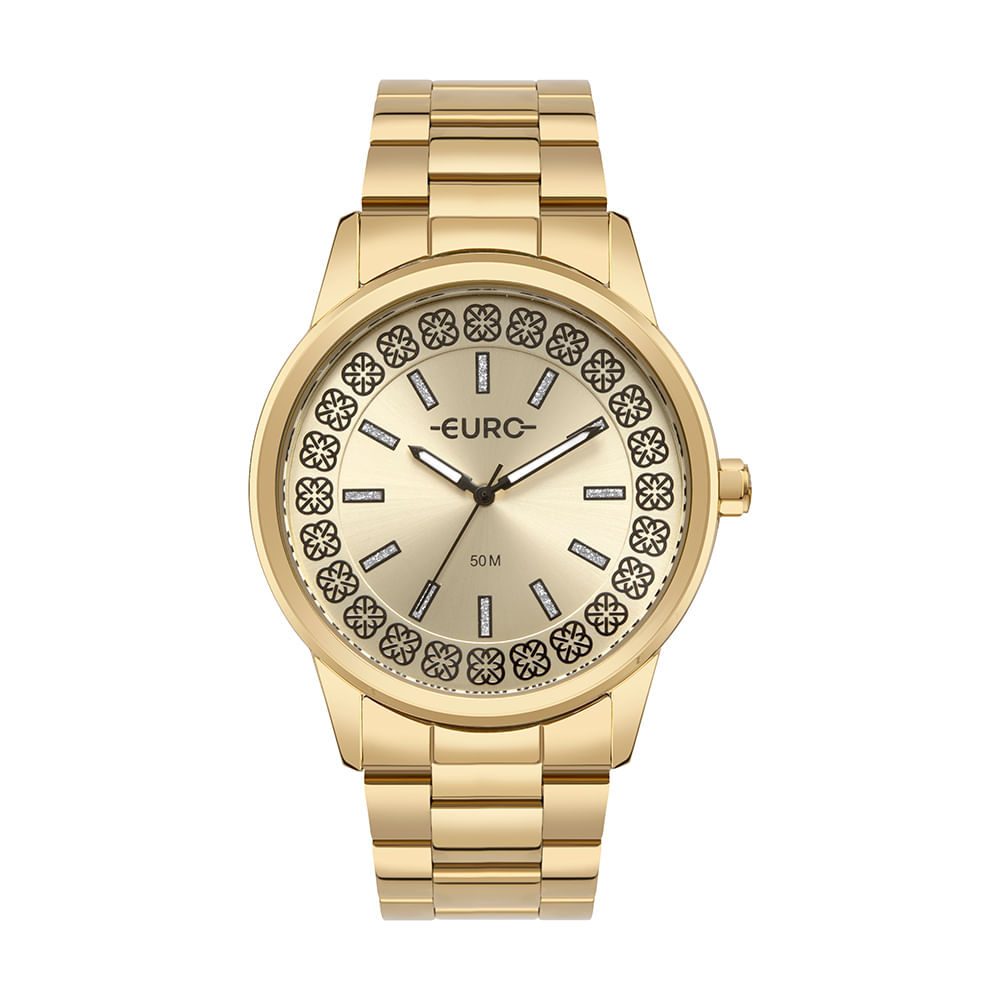 Relógio Euro Feminino Glitz Dourado - EU2035YVY/4D