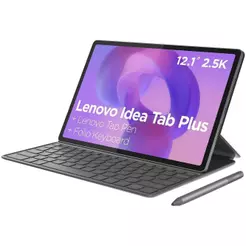 Tablet Lenovo Idea Tab Plus com Caneta e Case 8GB 128GB 12,1" Android 15 Octa-Core Wi-Fi