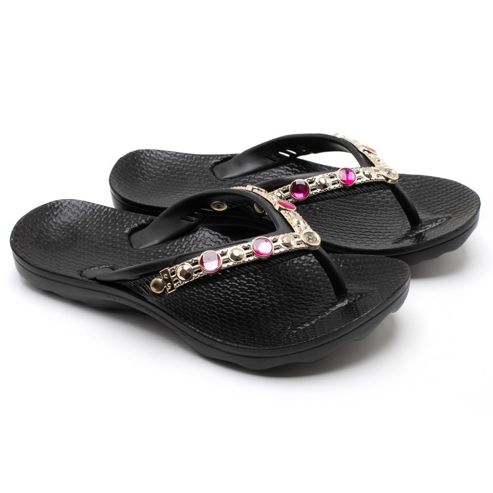 Chinelo Ortopédico Feminino Anatômico Alcalay Resinas Confortável Esporão Anti Impacto Antiderrapante Antiestresse Ch018
