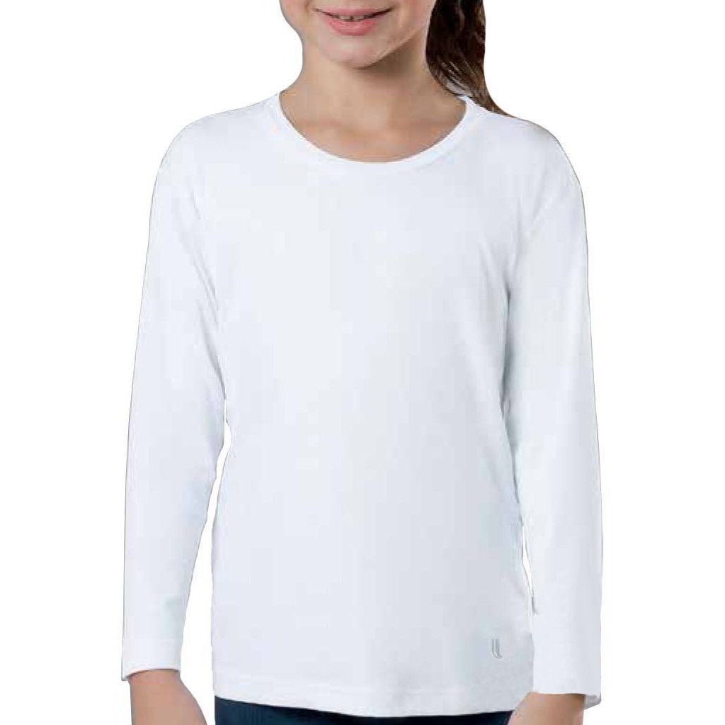 Camiseta unissex proteção UV repelente infantil Lupo.