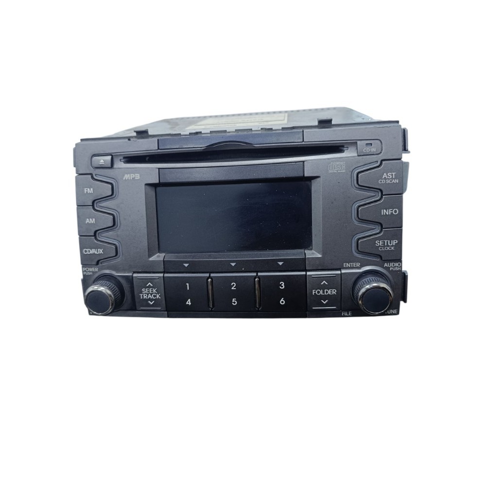 Radio toca cd som original kia soul 2013 961502k805