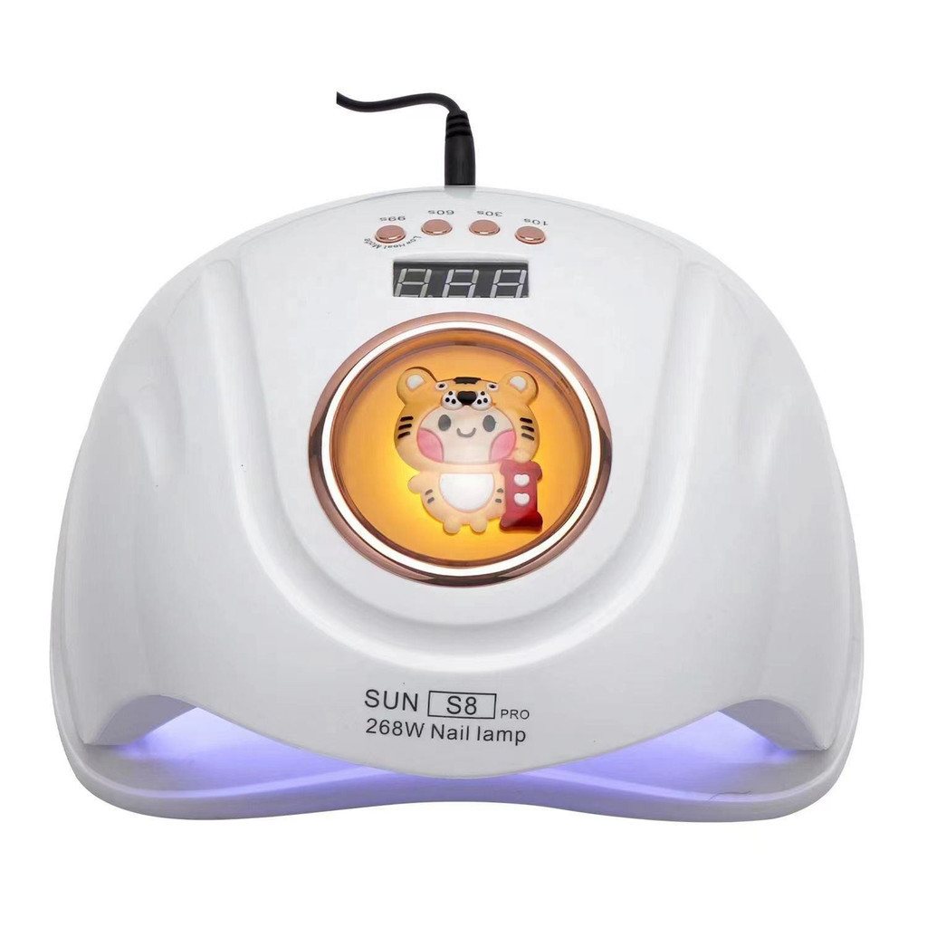 Cabine Estufa Sun S8 Pro Led Uv 168w Unha Gel Bivolt Premium Timer e Sensor