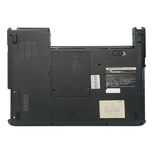 Carcaça Fundo Dell Inspiron N4050 Preta