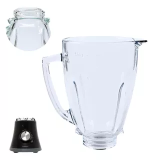 Copo De Vidro Redondo Compatível com Osterizer Super Chef New Reverse Versatile Maximum Multichef