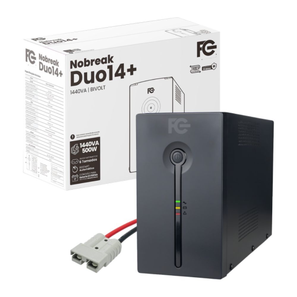 Nobreak Duo14+ 1440VA Biv. FC14DUOBN