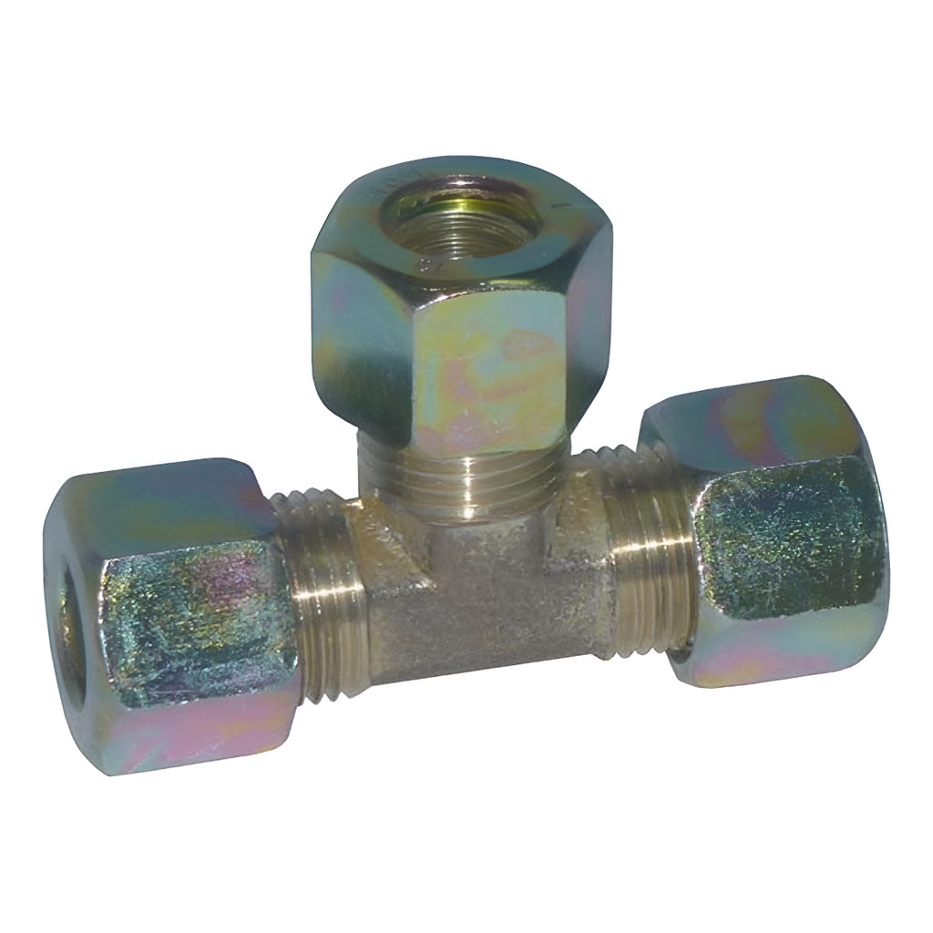 Conexao Tee Uniao Aco P/tubo 12mm Diversos-074302012002