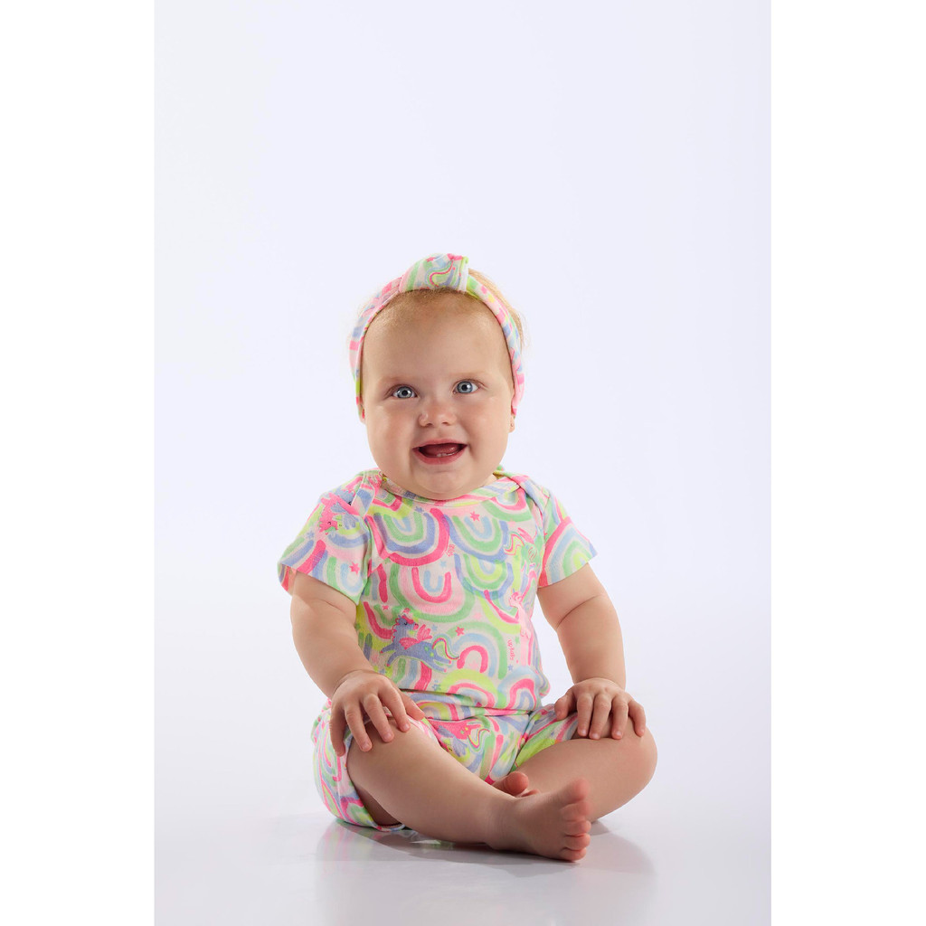 Macaquinho em Suedine Bebê Menina Up Baby em Oferta na Shopee