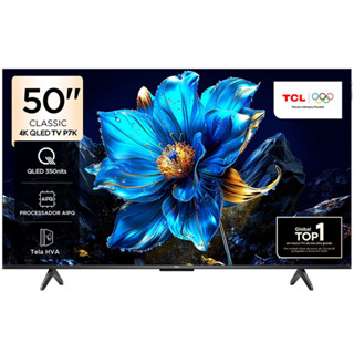Smart TV TCL 50 Polegadas 4K UHD QLED Google TV  50P7K em Oferta na Shopee