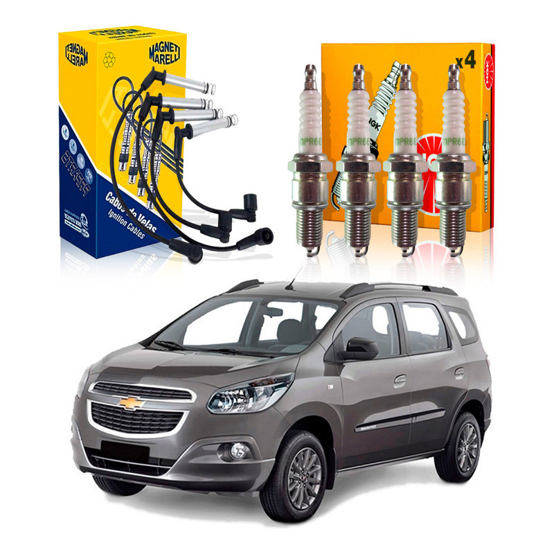 Kit Vela Ngk Cabo Spin 1.8 8v 2012 A 2016 em Oferta na Shopee