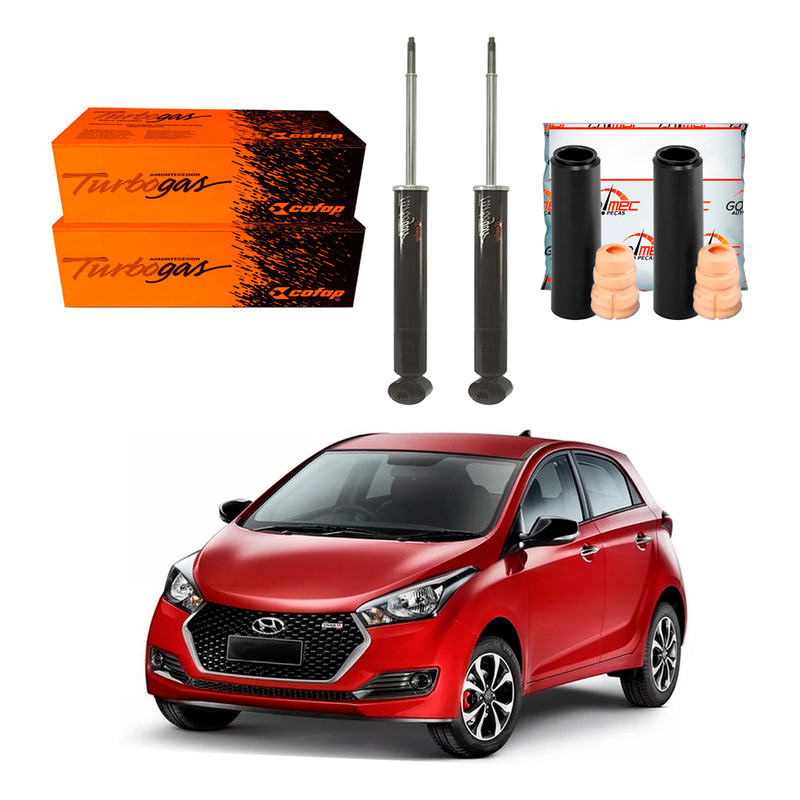 Kit Amortecedor Traseiro, Hb20 R-spec 1.6 Sigma 2016 A 2019