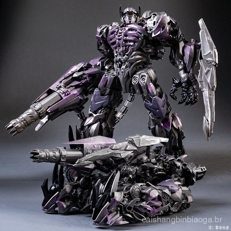 Transformador Optimus Prime Transformers Ascensão Das Bestas Spock  Haste Quente De Couro De Ferro MegaTank Robô Defor