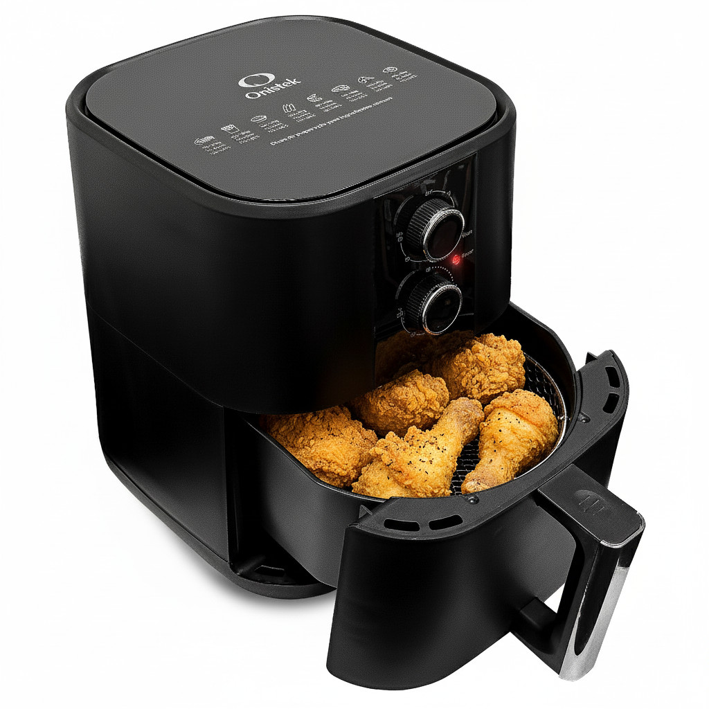 Air Fryer 3,7L Sem Óleo 1200w Antiaderente  Fritadeira Grande Ar Quente Capacidade 1200w 110/220v