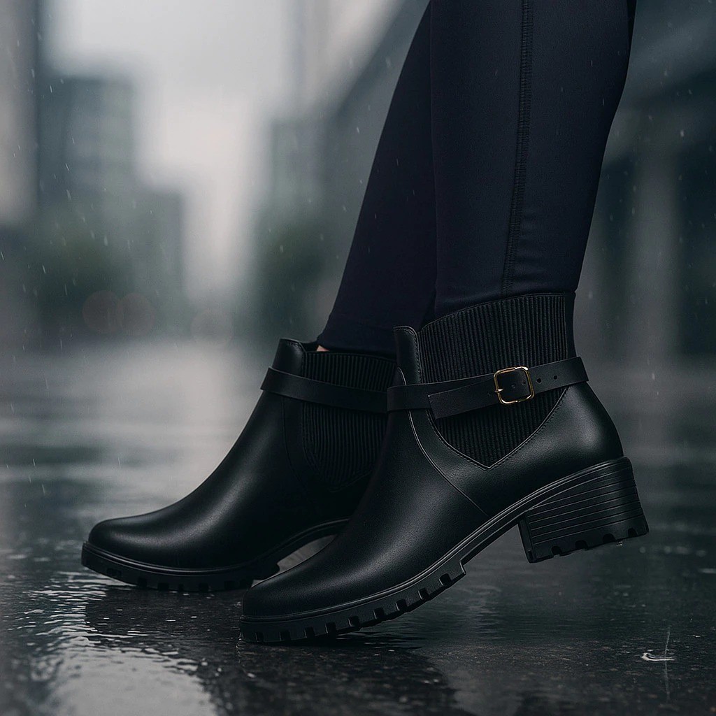 Bota Feminina Inverno Borracha PVC IMpermeavel Perfeito pra Chuva Neve Frio do 35 ao 40 Inverno 2026 Verniz