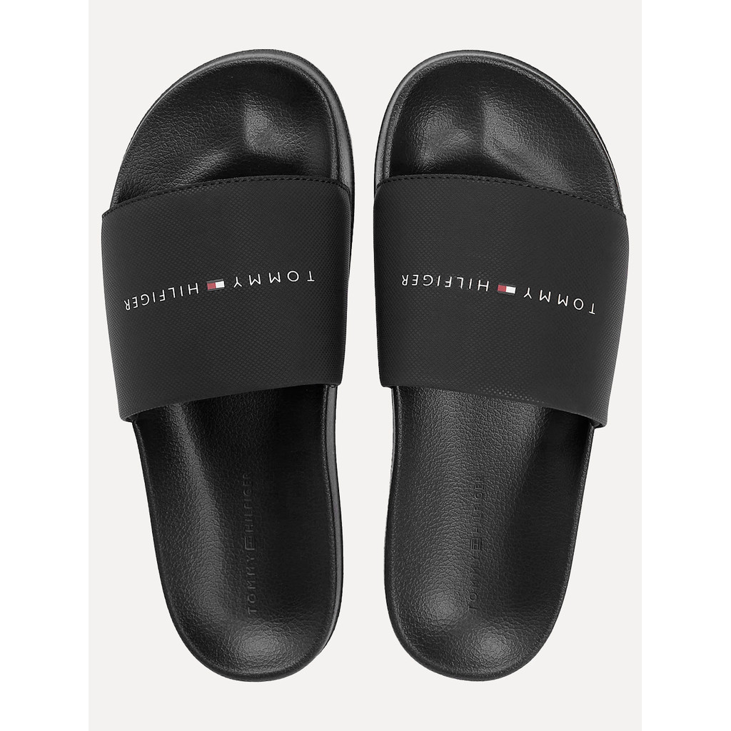 Chinelo Tommy Hilfiger Core Pool Slide Original Preto