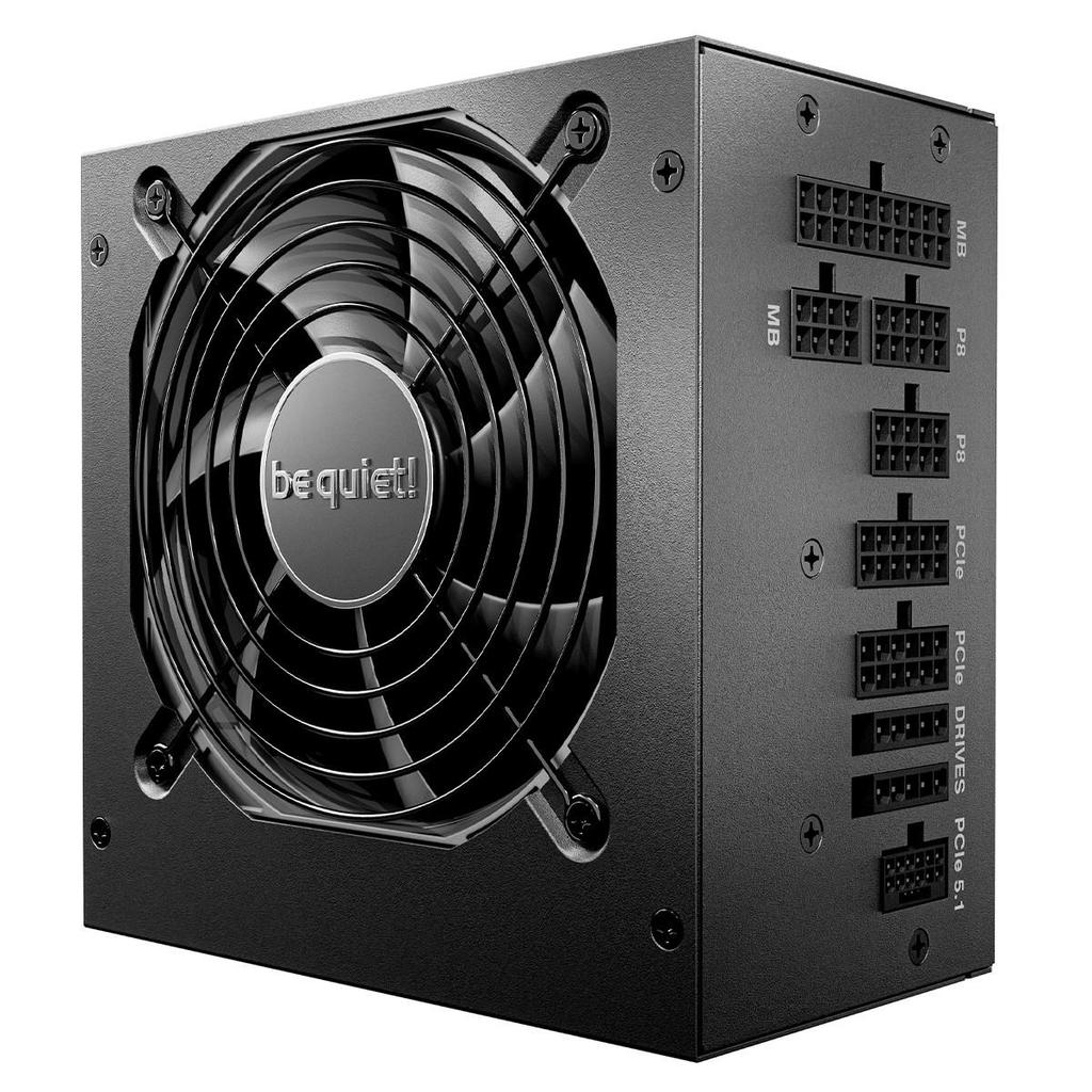Fonte Be Quiet System Power 11 M, 750W, 80 Plus Gold, Full Modular, ATX 3.1, PFC Ativo, Preto, BP915BR
