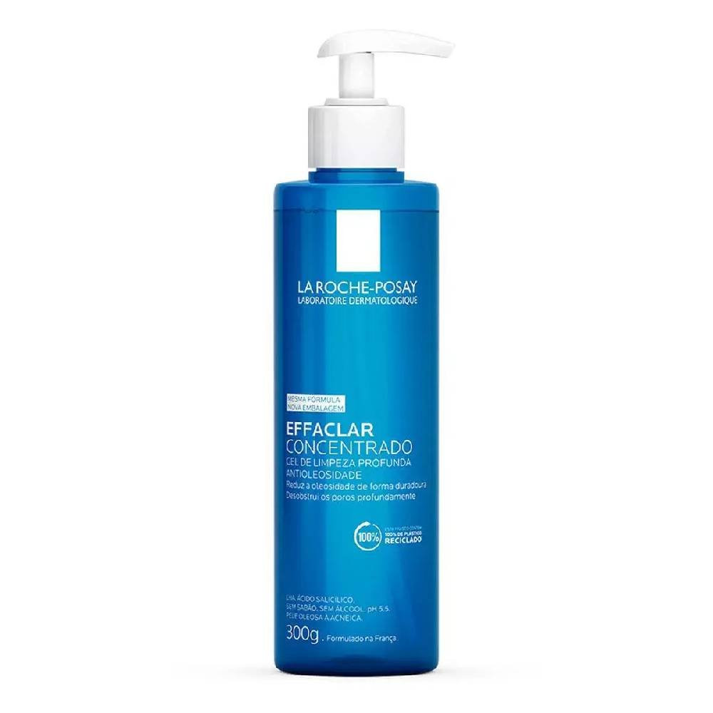 Gel De Limpeza Facial La Roche-posay Effaclar Concentrado Para Pele Oleosa 300g