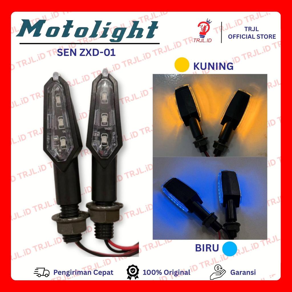 Luzes De Sinalização De Mudança De Direção Para Motocicleta zxd-01 2 Peças Motocicletas