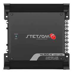 Modulo Amplificador Stetsom Hl800.4 Black 900w 1 Ohm Potente