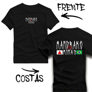 Camiseta Unisexx MANDRAKE DE MINAS Alta Qualidade Camisa Confortável Lançamento