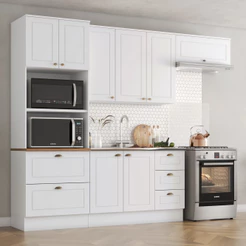 Cozinha Competa 4 Peças Com Torre Quente Amy Casa 812