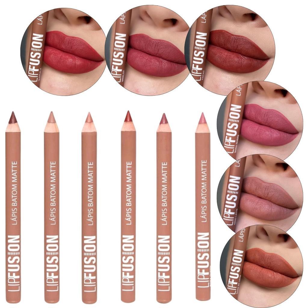 LÁPIS BATOM MATTE LIP FUSION MAHAV DIA A DIA INTENSO VELVET