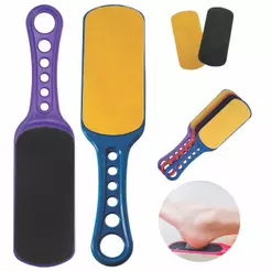Lixa De Pés Pedicuro E.V.A. Reta Color Dompel Com 2 Lados
