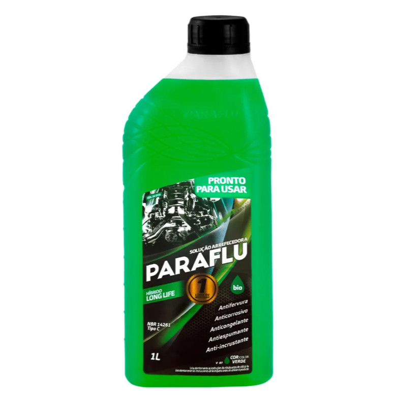 Aditivo Radiador Paraflu 1 Litro Hibrido VERDE Long Life PRONTO USO 10-3016