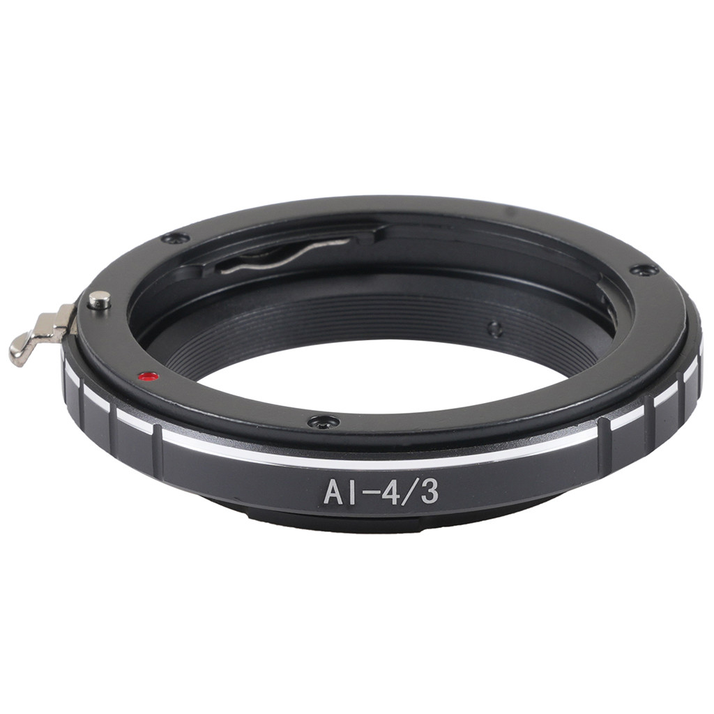 FEICHAO Anel Adaptador De Lente De Liga De Alumínio De 60mm De Diâmetro Para Nikon AID/AIS Montagem Corporal Olympus 4/3