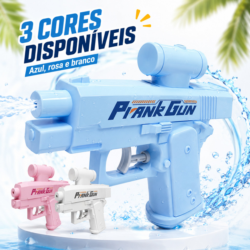 Play with toys on the rise: double action water gun