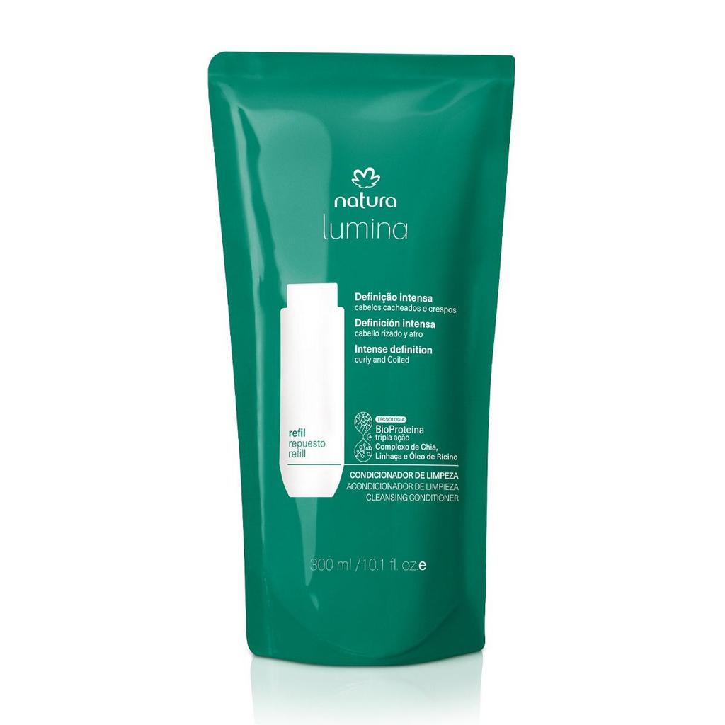 Refil Condicionador Cabelos Cacheados, Crespos Natura Lumina