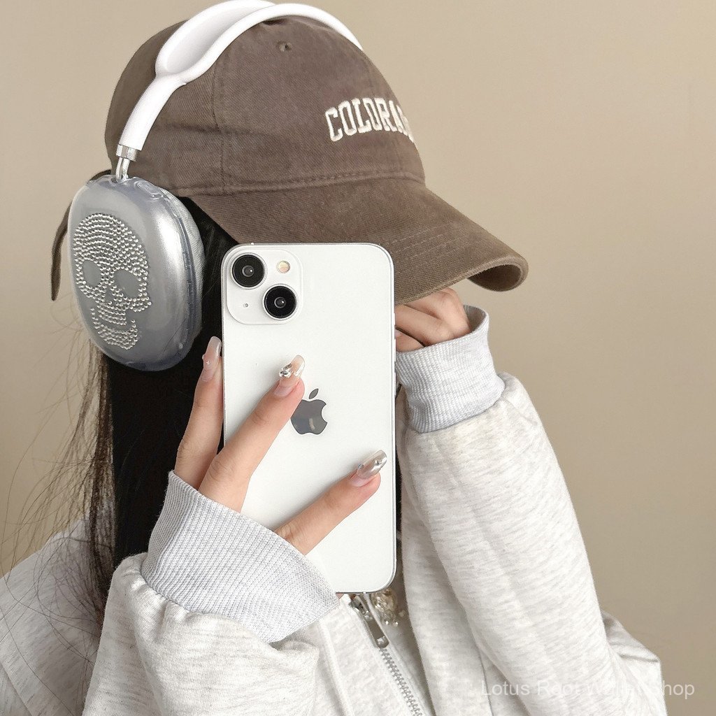 Adequado para capa protetora de fones de ouvido AirPods Max, capa protetora em f
