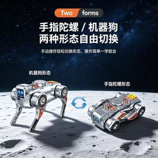 Transformando robô cão Fidget Spinner forma dupla