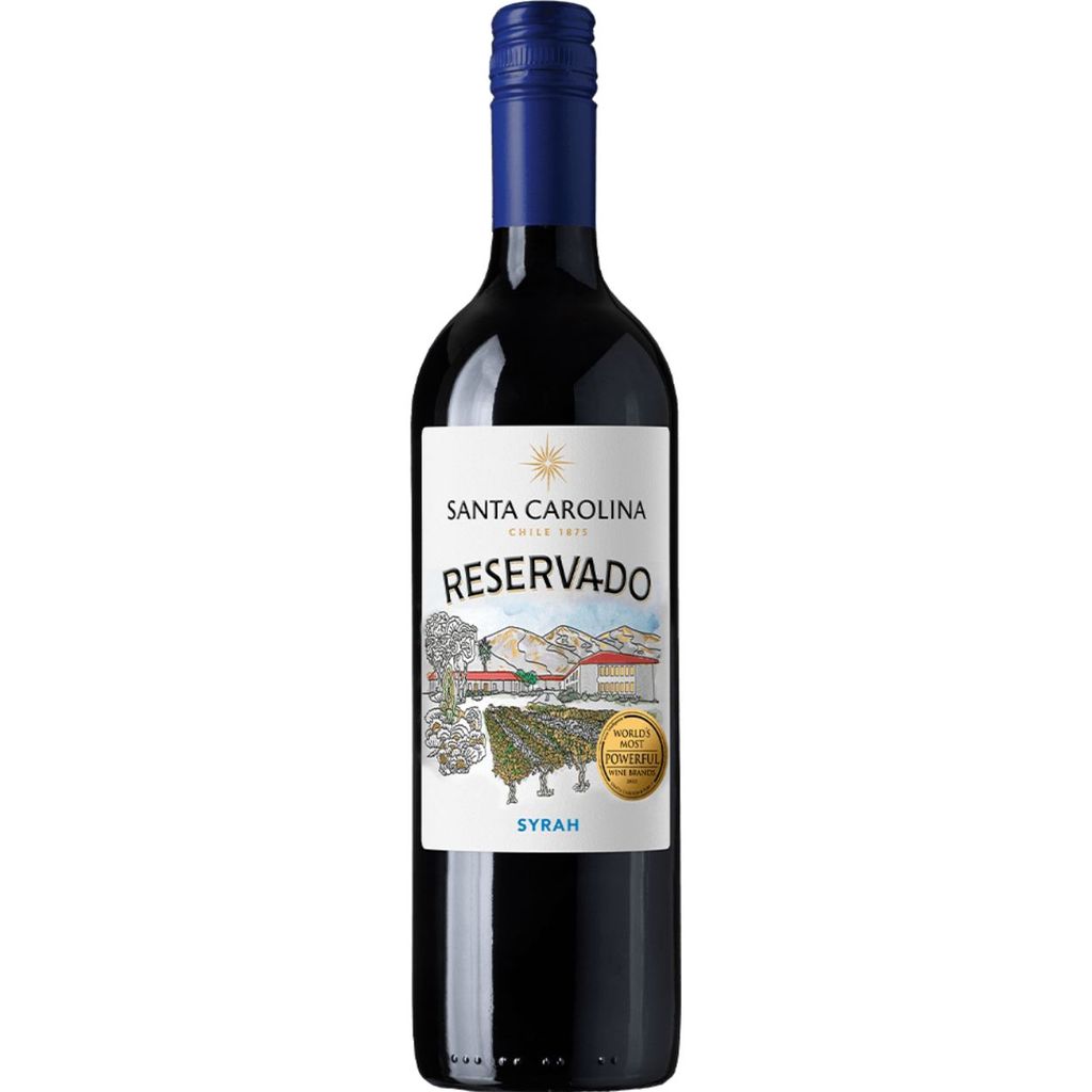 Vinho Chileno Tinto Seco Santa Carolina Reservado Syrah 750ml
