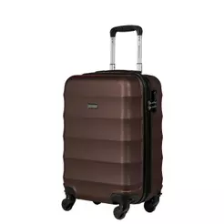Mala de Viagem Bordo 10 kg ABS com Rodas 360° Basic - Bronze