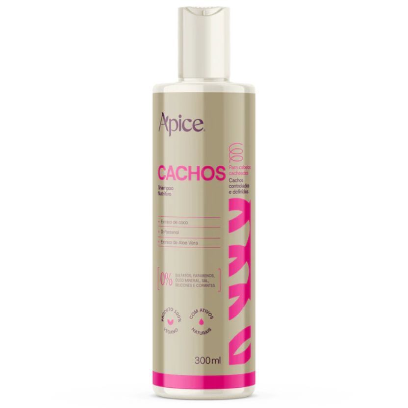 Shampoo Cachos Essence Nutritivo Ápice 300ml