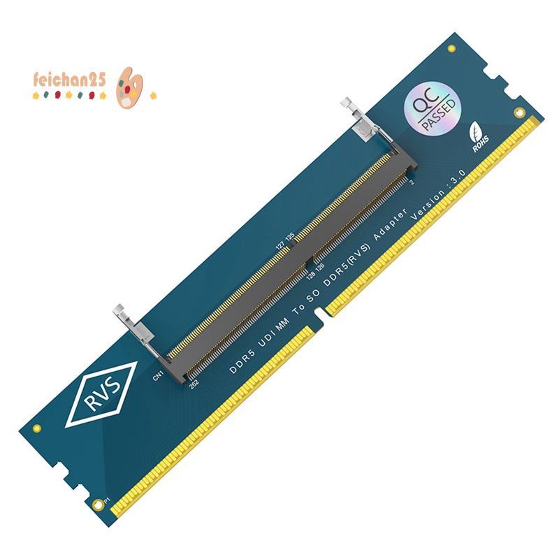 [Rápido F] Laptop DDR5 RAM Para SO DDR5 U-DIMM Placa Adaptadora De Mesa , Testador De Memória DDR5 Conversor