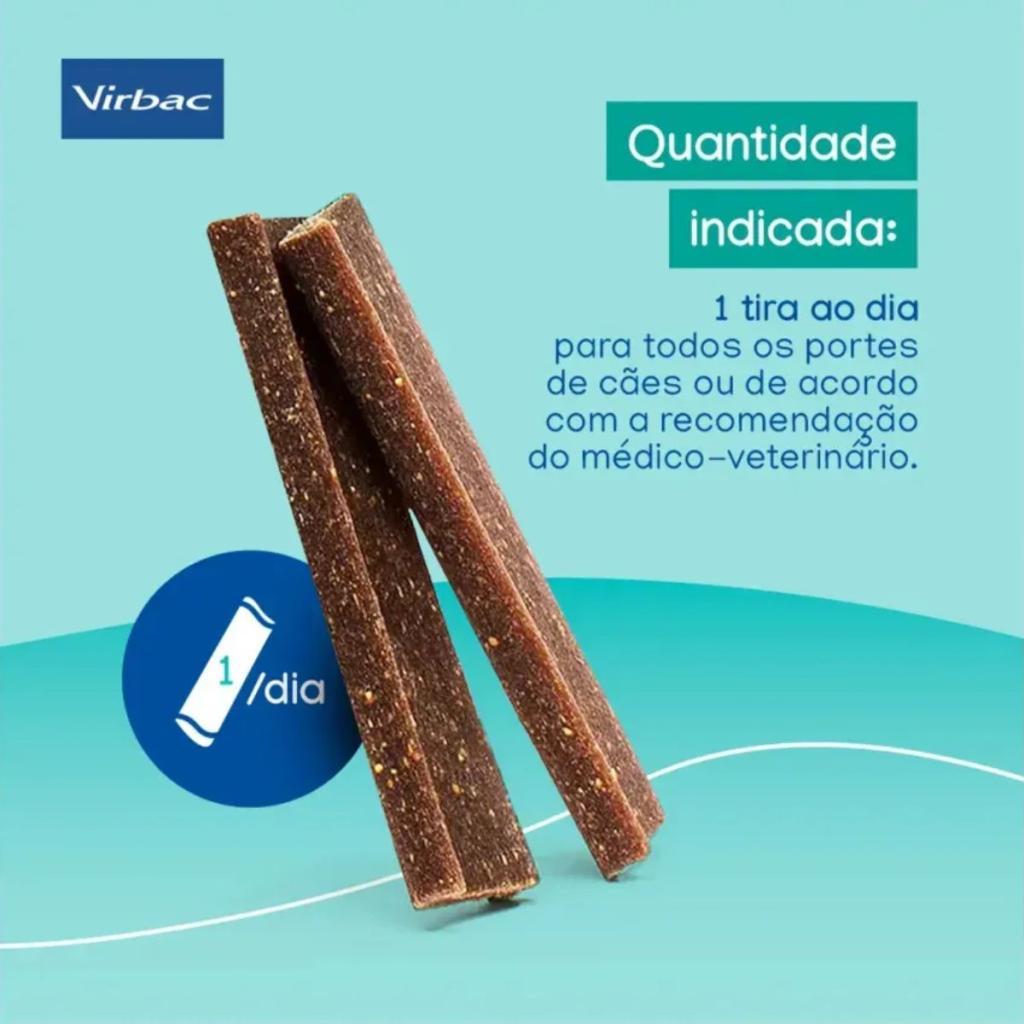 Kit Veggiedent Fresh 15 Tiras Cães Pequenos FR3SH Virbac — imagem 2 de 2