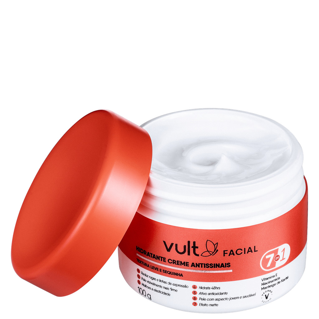 Vult Care Antissinais - Creme Hidratante Facial 100g — imagem 2 de 2
